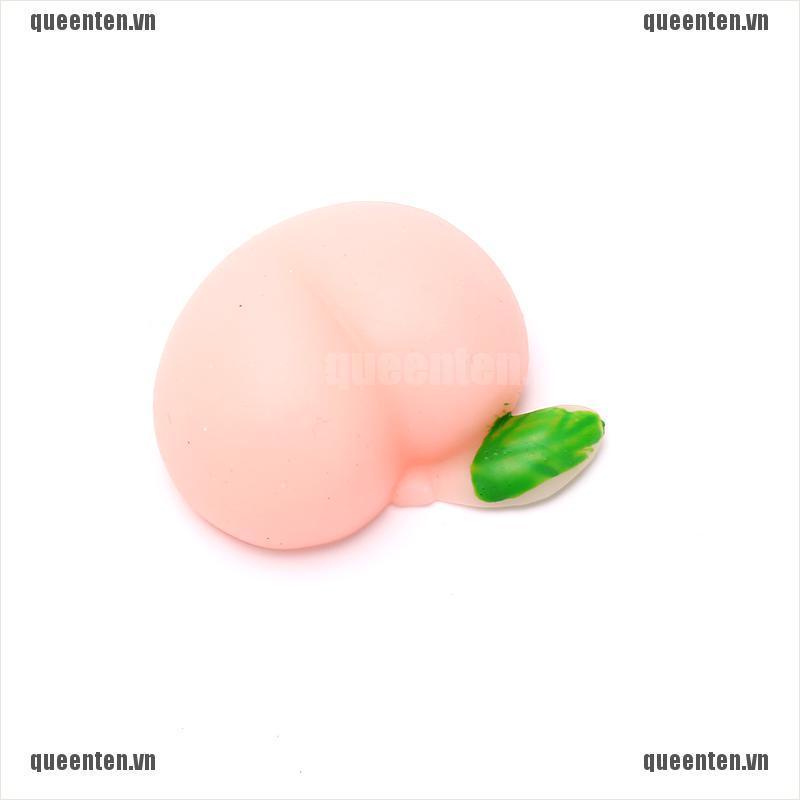 Soft Squishy Peaches Cream Scented Super Slow Rising Stress Relief Squeeze Toys QUVN