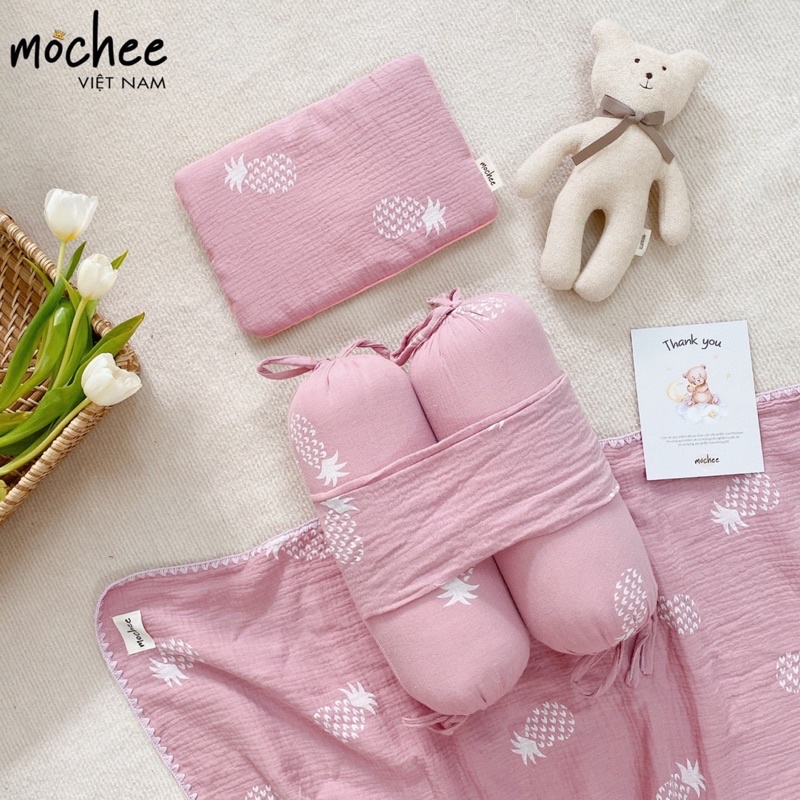 Mochee - Bộ chặn bông kèm gối MCE00290