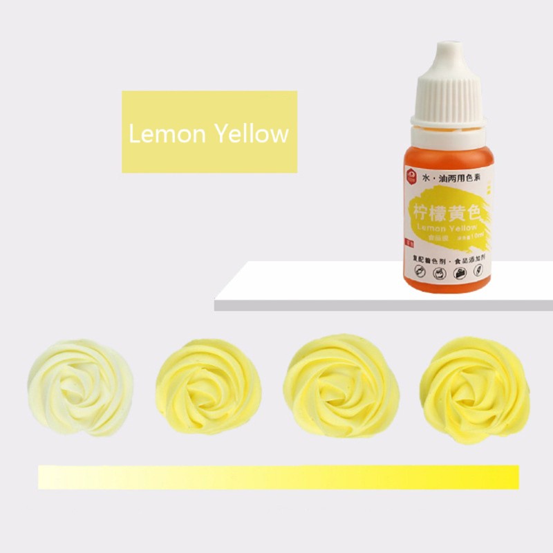 Bộ 12 lọ màu thực phẩm từ nhiên dùng làm bánh ngọt/ nướng bánh/ trang trí thực phẩm thủ công DIY