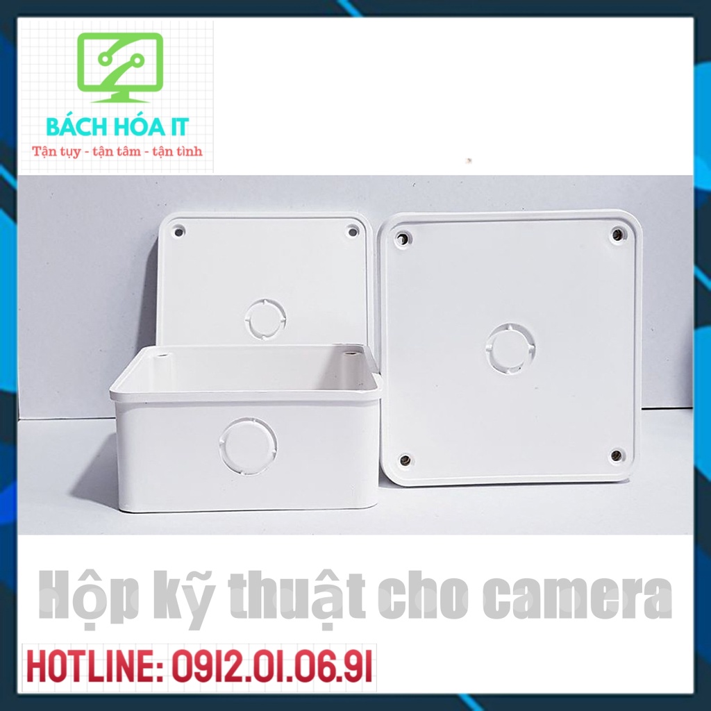 Hộp kỹ thuật 11*11*5 dành cho Camera, Để Dây Điện , Bảo Vệ Camera ,Chống Mưa Gió ở ngoài trời