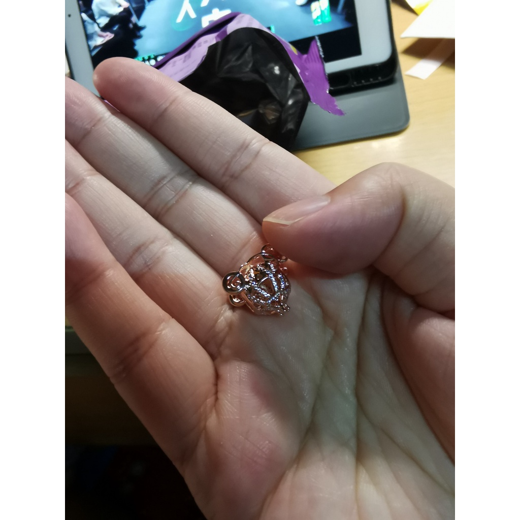 Charm Của "Cinderella" Xe Ngựa Lấp Lánh Trang Sức Tự Làm
