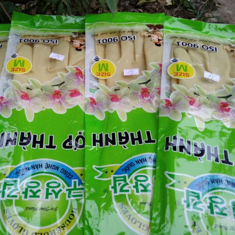 Gang tay cao su nam long và hợp thành size m và L