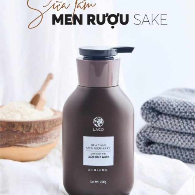 Sữa tắm Sake