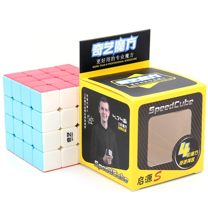 Đồ chơi Rubik Qiyi 4x4 Stickerless - Giúp Phát Triển Siêu Trí Não