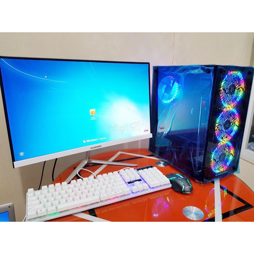 Bộ máy tính PC Game + Màn  FullHD 24 inch i7 /i5 /i3 chơi PUBG mobile, PUBG lite, LOL, CF đột kích, Fifa, Cs + Quà | BigBuy360 - bigbuy360.vn