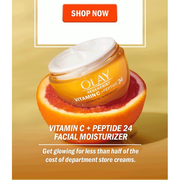 Kem chống lão hoá làm trắng da Olay Regenerist Vitamin C Peptide 24 48g USA