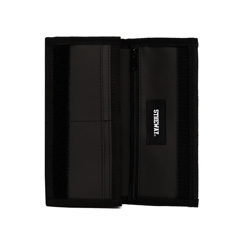 5THEWAY® /solid/ LONG WALLET™ in BLACK aka Ví Dài Đen