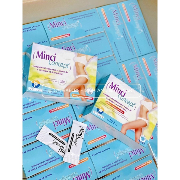 Thức uống hỗ trợ giảm cân Minci Concept hộp 30 gói [OH BABIES]