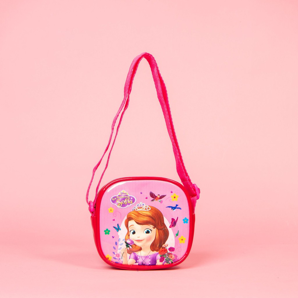 Túi đeo chéo trẻ em Hello - elsa- frozen sinh nhật FR12 Shalla