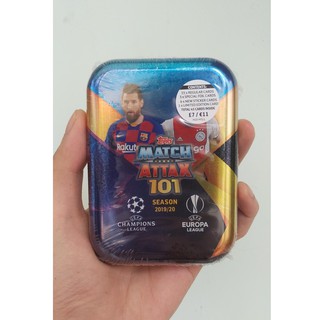 Mini Tin MATCH ATTAX 101 mùa giải 2020