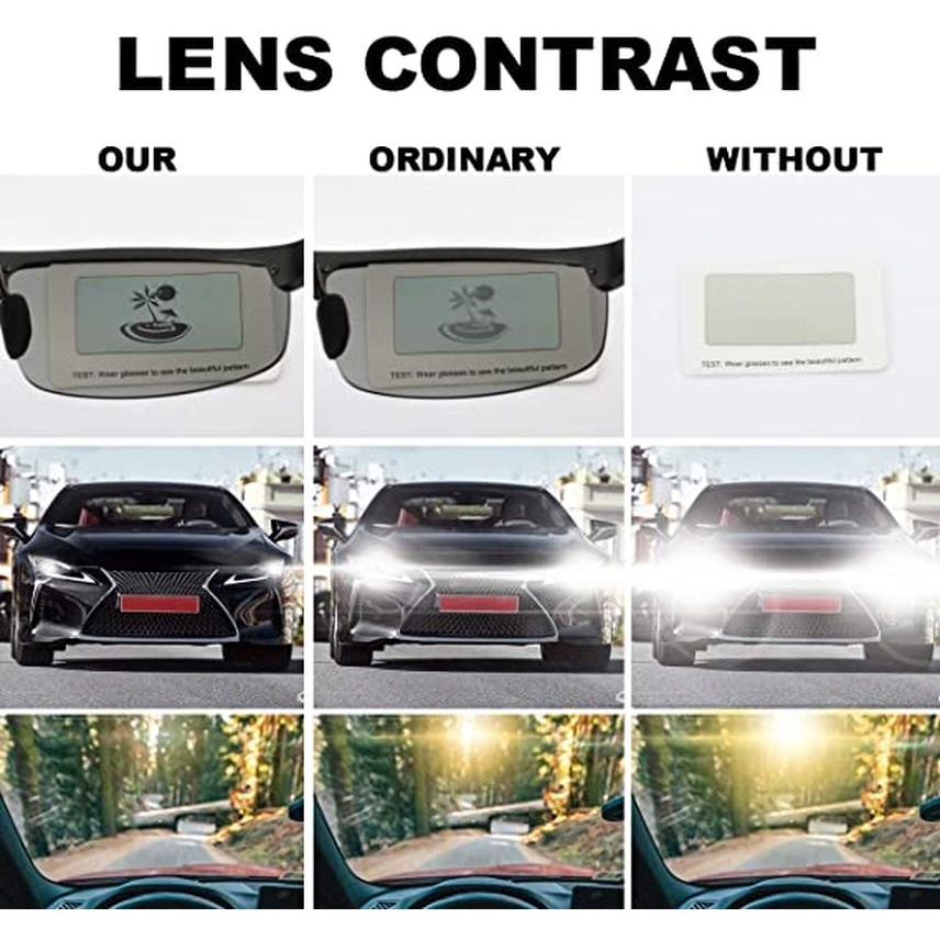 Kính mát phân cực chống tia uv thay đổi màu sắc phong cách cổ điển thời trang cho nam và nữ