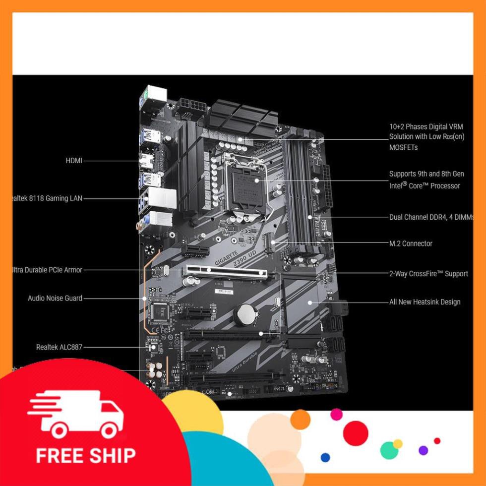 (A534) Mainboard Gigabyte Z390 UD