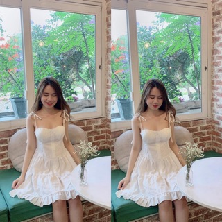 Váy 2 dây cúp ngực