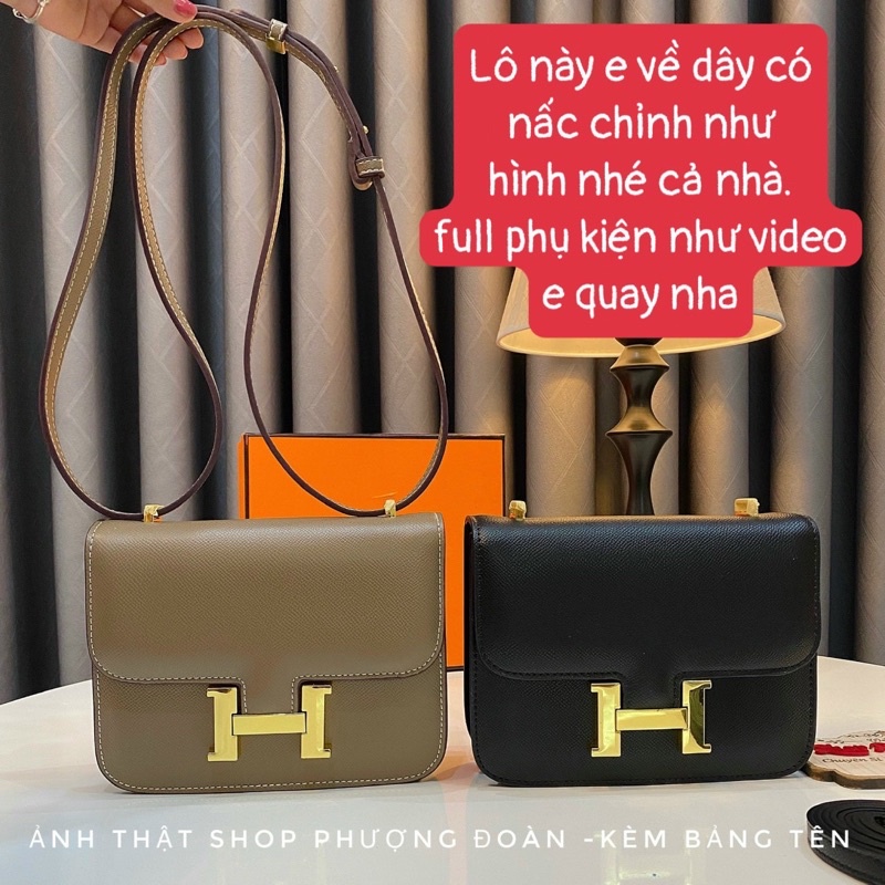 Túi Hơ Mét chữ to size 19cm full box