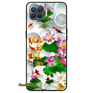 Ốp Lưng Dành Cho Oppo A93 - F17 Pro mẫu Thư Pháp Nhẫn Sen