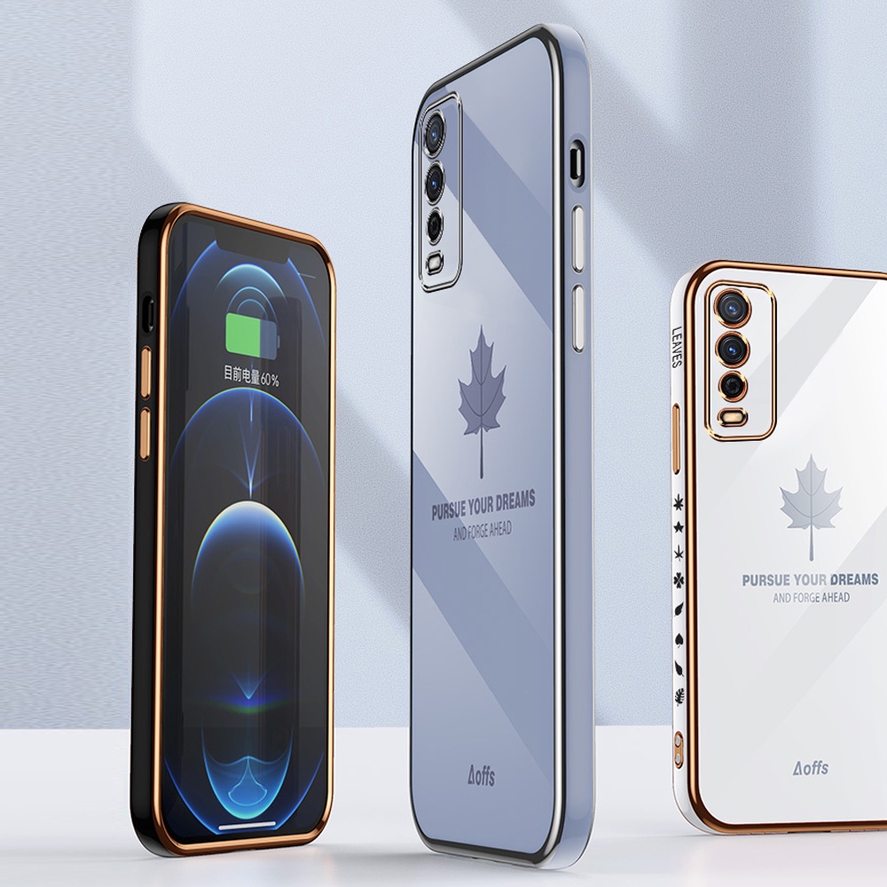 Ốp Điện Thoại Sang Trọng Cho Vivo Y20 Y20S Y12S Y21 Y21T Y21S Y21A Y33S Y33T Y15A Y15S Y01 Y75 T1 Y12 Y17 Y15 Y31 Y51 Y30 Y30i Y50 Y19 Y95 Y93 Y1C Y1C Y1S