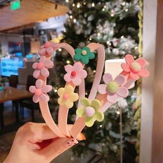 Bờm tóc hoa cho bé gái