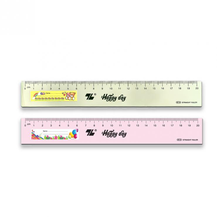 Thước Kẻ học sinh bằng nhựa cứng hãng Thiên Long loại 20, 30 Cm SR02/SR03