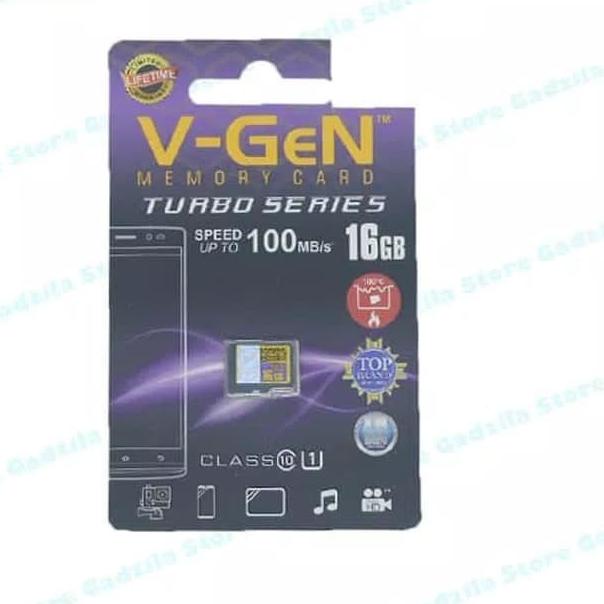 Thẻ nhớ SD V-Gen Class 10 Turbo / MicroSD HC V-Gen 16GB Class 10 048