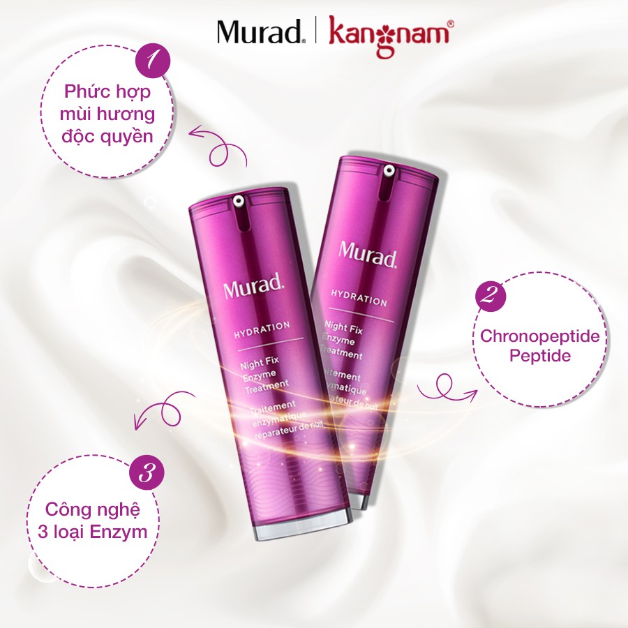 Enzyme Chỉnh Sửa Da Ban Đêm Murad Night Fix Enzyme Treatment For Tired Skin 30ml