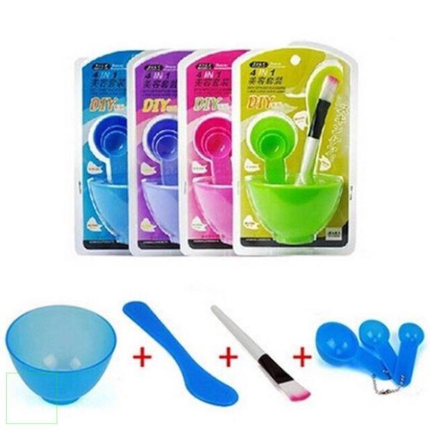Bộ bát trộn mặt nạ 6 chi tiết