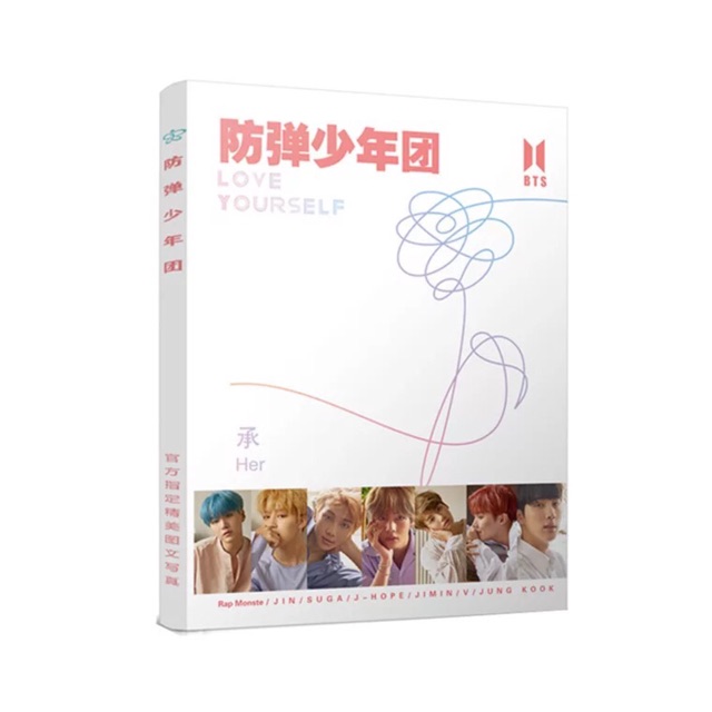[HÀNG MỚI] Photobook BTS/V/JK 21x30cm photobook Love Yourself Answer Tear Face Yourself