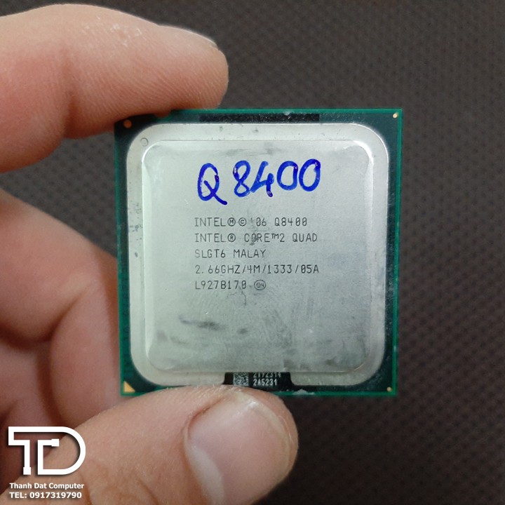 Bộ vi xử lý Intel Core 2 Quad Q8400 socket 775 lắp dòng main G31/G41