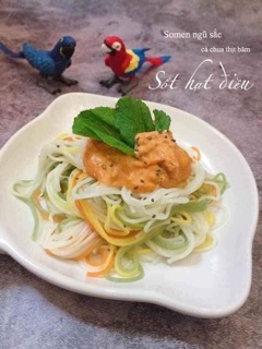 Mì Somen rau củ ngũ sắc 320g