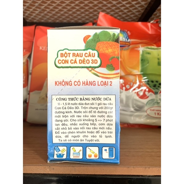 Bột Rau Câu Con Cá Dẻo Hiệp Long