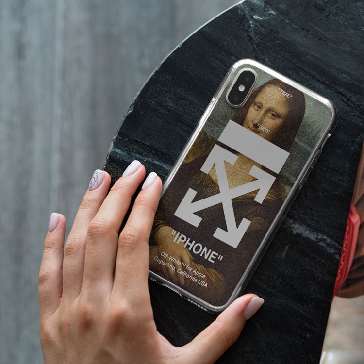 Ốp lưng MONA LISA Off-White IPHONE Wallpaper cho Iphone 5 6 7 8 Plus 11 12 Pro Max X Xr OFFPOD00166