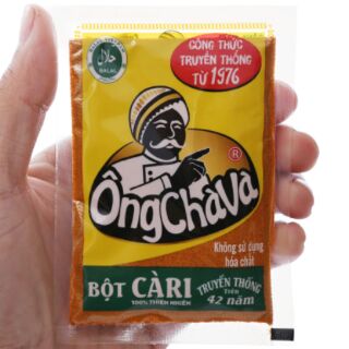 [HCM] Bột cà ri Ông Chà Và gói 20g