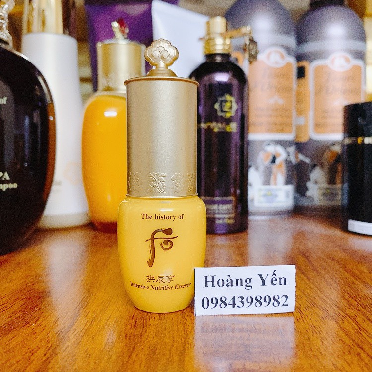 Tinh dầu Whoo vàng Intensive Nurtritive Essence nâng cao độ đàn hồi cho da-chai 10ml-date:2024