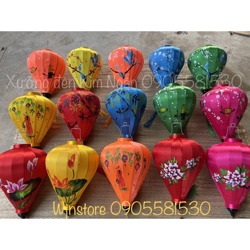 Đèn lồng vẽ tay Hội An