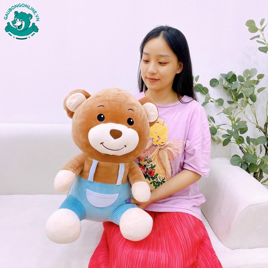 Gấu Bông Chó Yếm Thêu Túi Dễ Thương, Gấu Bông Online Cao Cấp