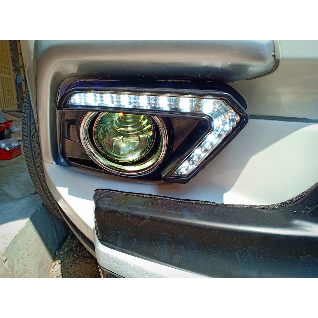 Bộ bi gầm Aozoom cho xe nissan xtrail -  Navara NP300 siêu sáng ánh sáng vàng phá sương
