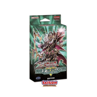 Bộ Bài Cơ Bản YugiOh! Structure Deck: Order Of The Spellcaster - Chính Hãng Konami - Nhập Khẩu từ Anh