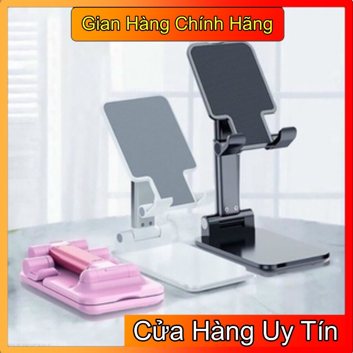 Kệ điện thoại, iPad để bàn có thể gập gọn, chống tê mỏi tay Giá đỡ điện thoại có thể gấp gọn. thiết kế tinh tế