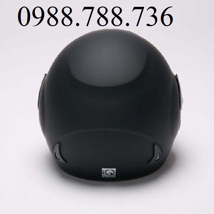 Mũ Bảo Hiểm xe máy @Honda@ đen sần Nam Nữ đều phù hợp