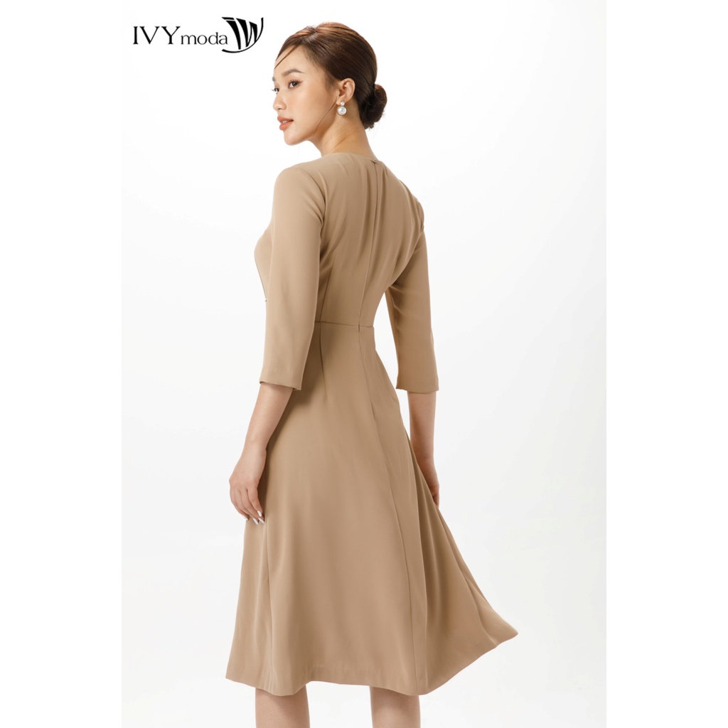 Đầm chữ A tay lỡ IVY moda MS 48T0137