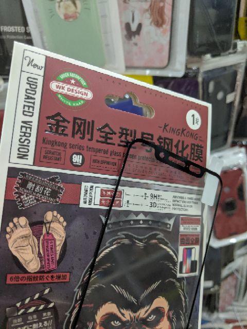 Cường lực Kingkong Xiaomi Mi 8 / Mi 9 / Mi 10T Pro Full Màn Full keo ôm màn 2.5D