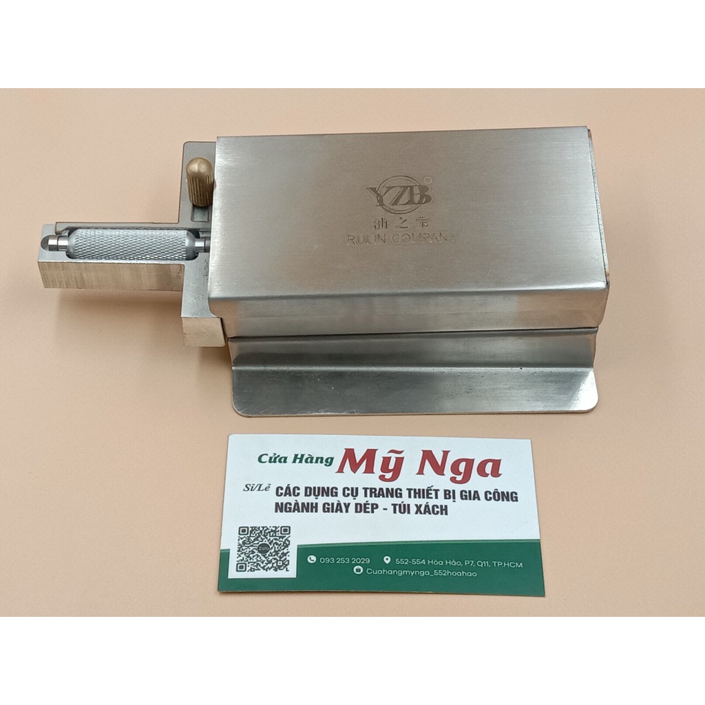 Dụng cụ sơn lăn cạnh da chuyên dụng bằng nhôm - inox cao cấp