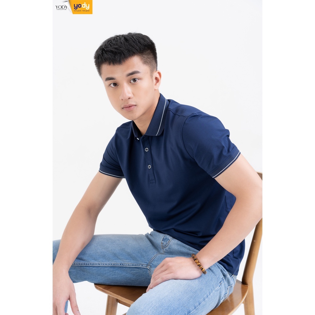 Áo Thun Nam Polo Cotton Pima Có Cổ Ngắn Tay YODY (APM3013)