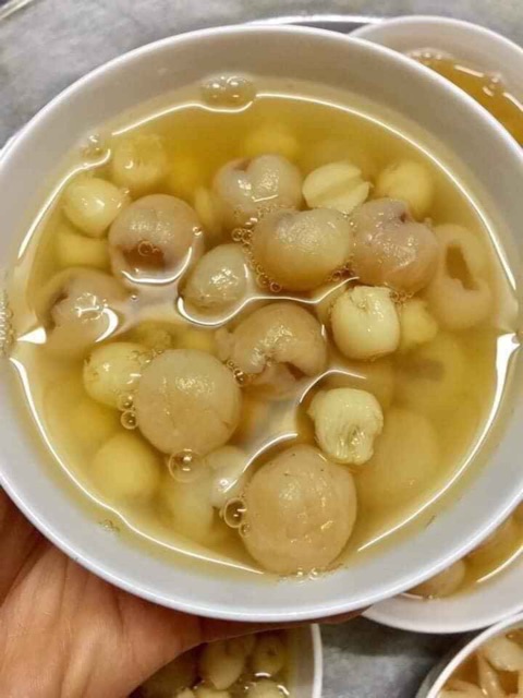Hạt sen khô Hưng yên gói 1kg (làm chè long nhãn hạt sen)