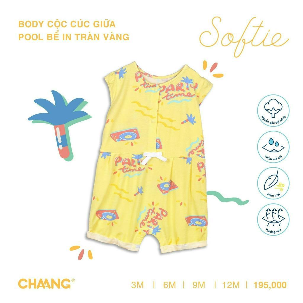 Body Cộc Cúc Giữa Pool Cho Bé CHAANG SS23D6