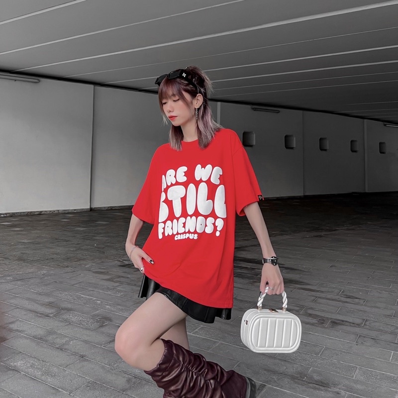 ÁO THUN FRIENDS TEE MÀU ĐỎ