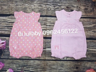 Lullaby Romper bé trai bé gái