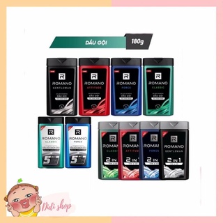 Dầu gội 5in1 romano sạch gàu 180g - tắm gội 2in1 180g