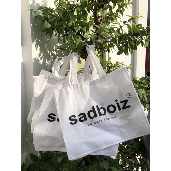 Túi Tote Chính Hãng Uncover/ Sadboizaintcry/ Totebag Đen Levents/ Scrunchies Uncover Siêu Xinh Bảo Vệ Môi Trường