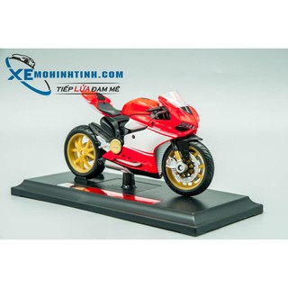 Xe Mô Hình Ducati 1199 Superleggra 2014 1:18 Maisto (Đỏ)