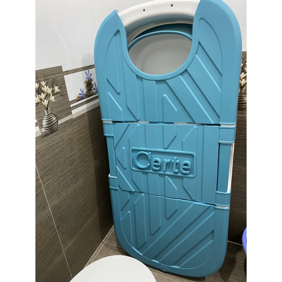 Bồn Tắm loại to 144 cm   Silicon Gấp Gọn - Chất Hạt PP Siêu Bền zj1 - 100% FREEESHIP